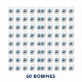 Lot de 50 rouleaux de papier bulles 50 cm x 100 m – vente en gros – Jaro Emballage