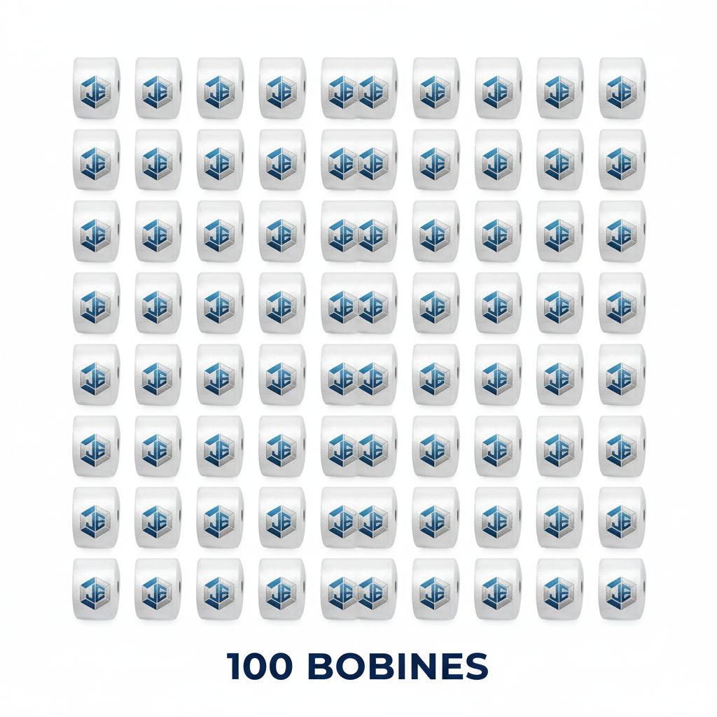 Lot de 100 rouleaux de papier bulles transparent 30 cm x 100 m – emballage professionnel en gros, Jaro Emballage
